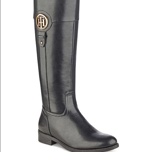 🎉New Tommy Hilfiger Ilia 4 Riding Boots - Picture 4 of 8